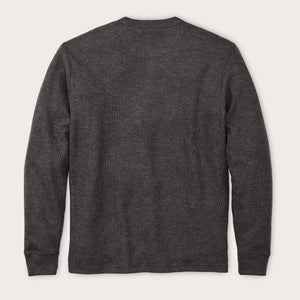 Waffle knit thermal crew von Filson | Charcoal (Gray)