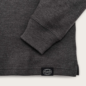 Waffle knit thermal crew von Filson | Charcoal (Gray)