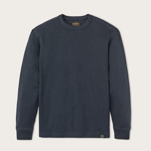 Waffle knit thermal crew by Filson | Blue mussel (Blue)