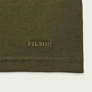 Pioneer pocket t-shirt von Filson | Dark olive (Green)