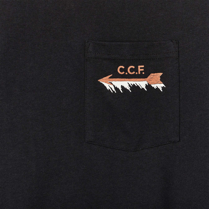 Long sleeve pioneer graphic t-shirt by Filson | Black / polar bear (Black)
