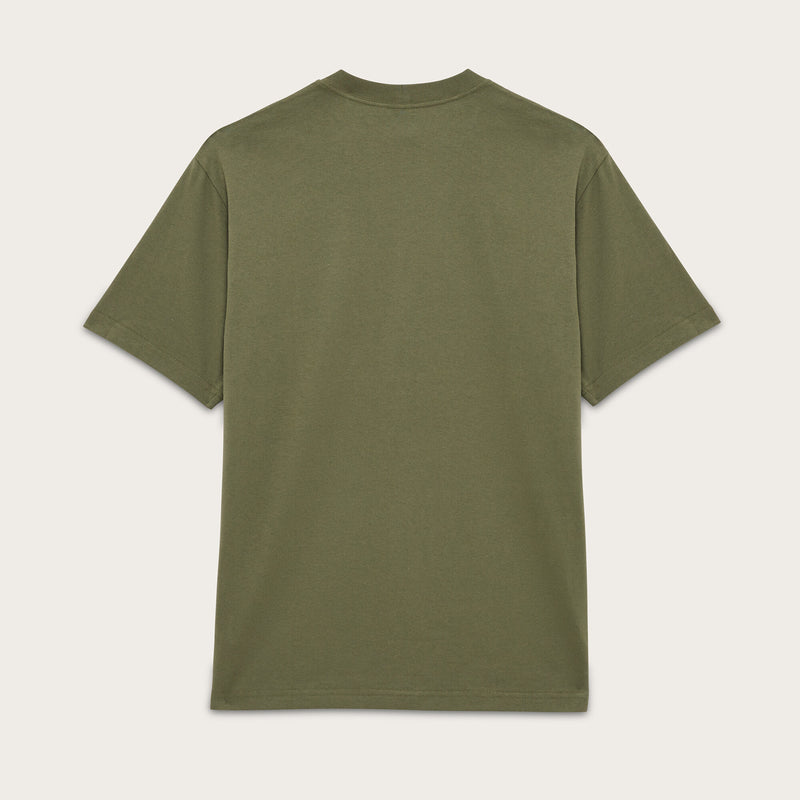 Frontier graphic t-shirt von Filson | Four leaf clover/bei (Green)