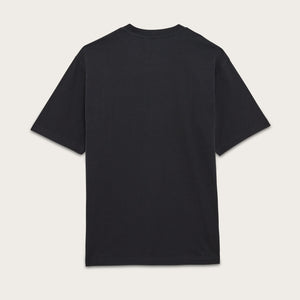 Frontier graphic t-shirt by Filson | Tap shoe/birch (Black)