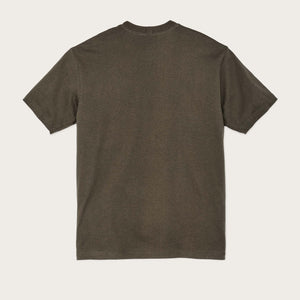 Frontier graphic t-shirt di Filson | Tarmac vision (Gray)