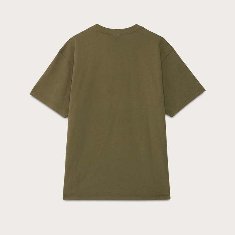 S/s bear graphic t-shirt von Filson | Ivy green (Green)