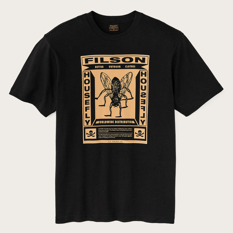 Filson x housefly graphic t-shirt von Filson | Black / worldwide (Black)
