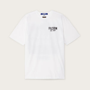 Filson x junya watanabe graphic t-shirt von Filson | White / black (White)