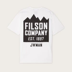 Filson x junya watanabe graphic t-shirt von Filson | White / black (White)