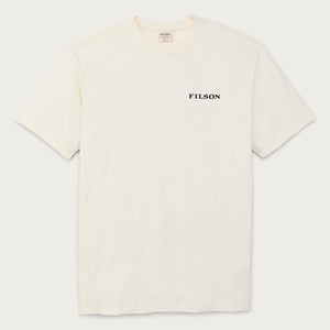 Scenic graphic t-shirt by Filson | Basswood (White)