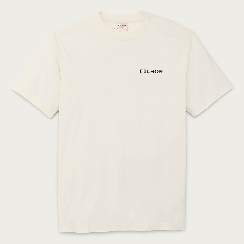 Scenic graphic t-shirt by Filson | Basswood (White)