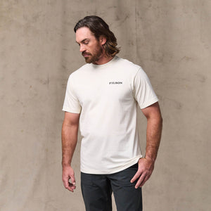 Scenic graphic t-shirt by Filson | Basswood (White)
