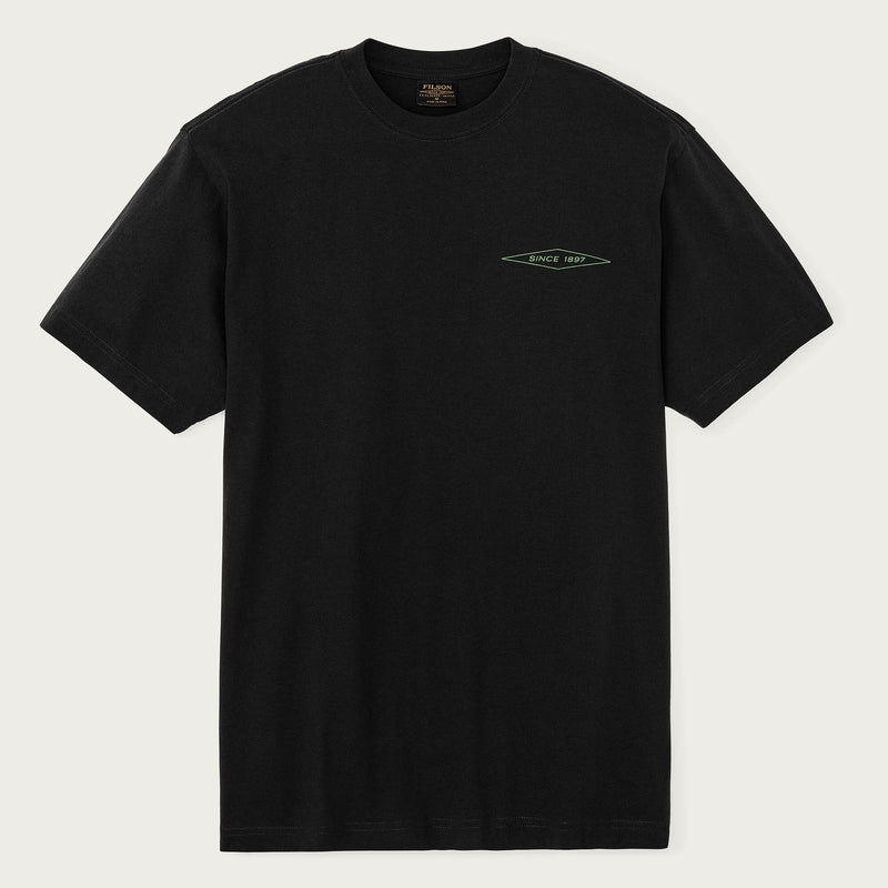 Diamond graphic t-shirt von Filson | Black (Black)