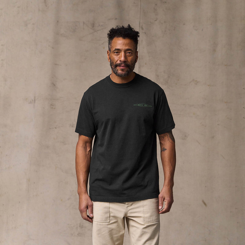 Diamond graphic t-shirt von Filson | Black (Black)
