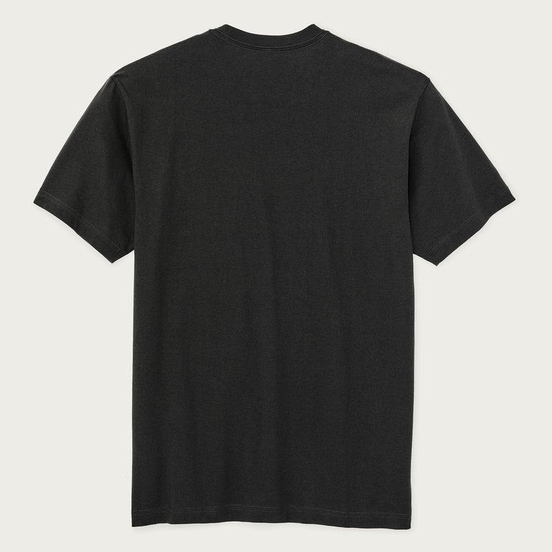 Outfitter pocket t-shirt by Filson | Faded black (Black)