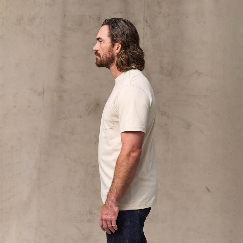 Outfitter pocket t-shirt von Filson | Natural (White)