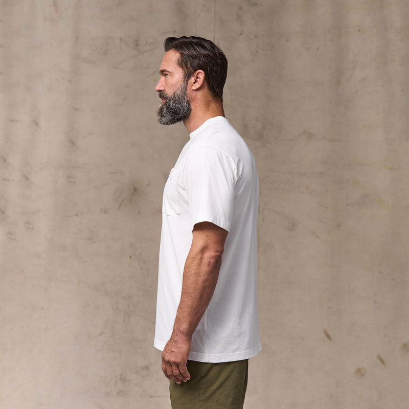 Outfitter pocket t-shirt von Filson | Bright white (White)