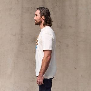 Dry fly graphic t-shirt von Filson | Basswood (White)