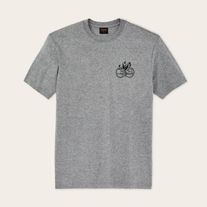 Union graphic t-shirt von Filson | Dark gray heather (Gray)