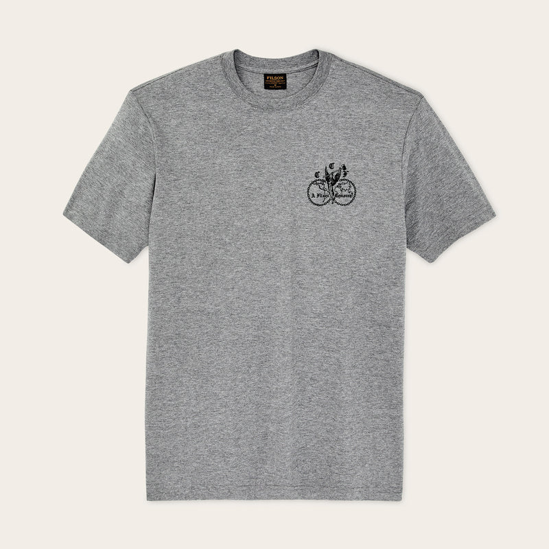 Union graphic t-shirt von Filson | Dark gray heather (Gray)