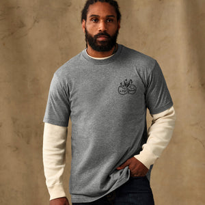 Union graphic t-shirt von Filson | Dark gray heather (Gray)