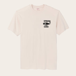 Axe graphic t-shirt von Filson | Natural (White)