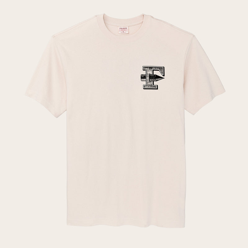 Axe graphic t-shirt von Filson | Natural (White)