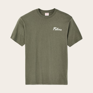 Buck graphic t-shirt von Filson | Shale (Green)