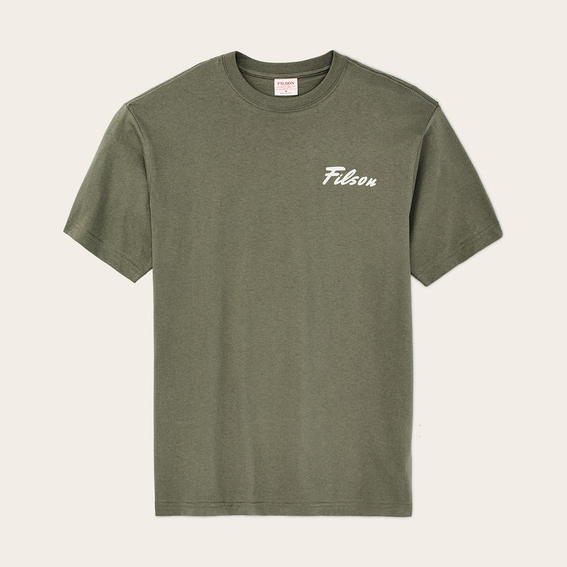 Buck graphic t-shirt von Filson | Shale (Green)