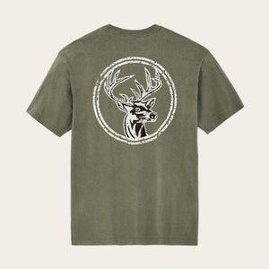 Buck graphic t-shirt von Filson | Shale (Green)