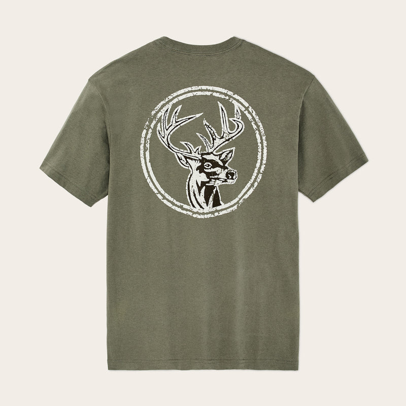 Buck graphic t-shirt von Filson | Shale (Green)
