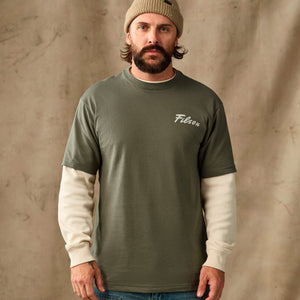 Buck graphic t-shirt von Filson | Shale (Green)