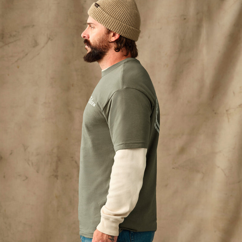 Buck graphic t-shirt von Filson | Shale (Green)