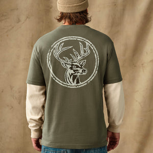 Buck graphic t-shirt von Filson | Shale (Green)