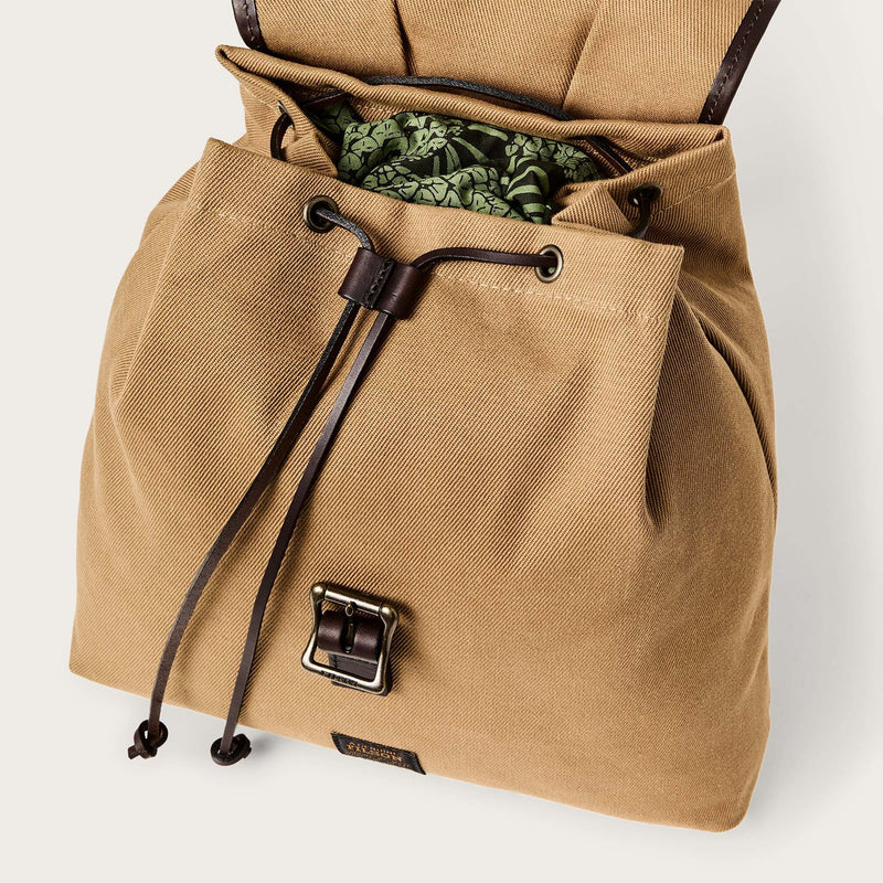 Drawstring backpack von Filson | Tan (Beige)