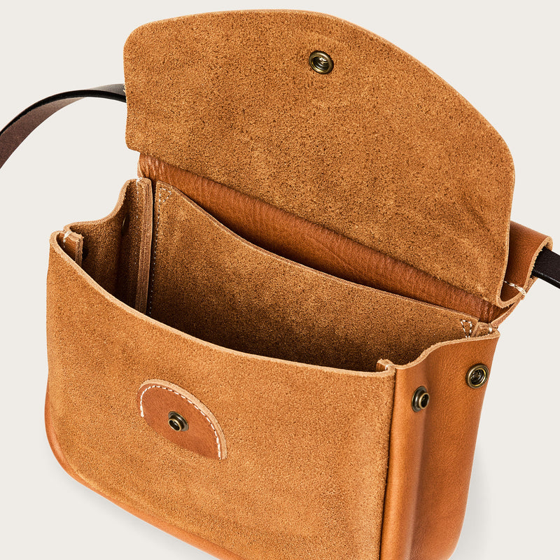 Suede convertible field bag by Filson | Saddle brown (Brown)