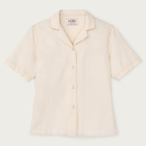 Women's camp shirt von Filson | Natural seed (White)