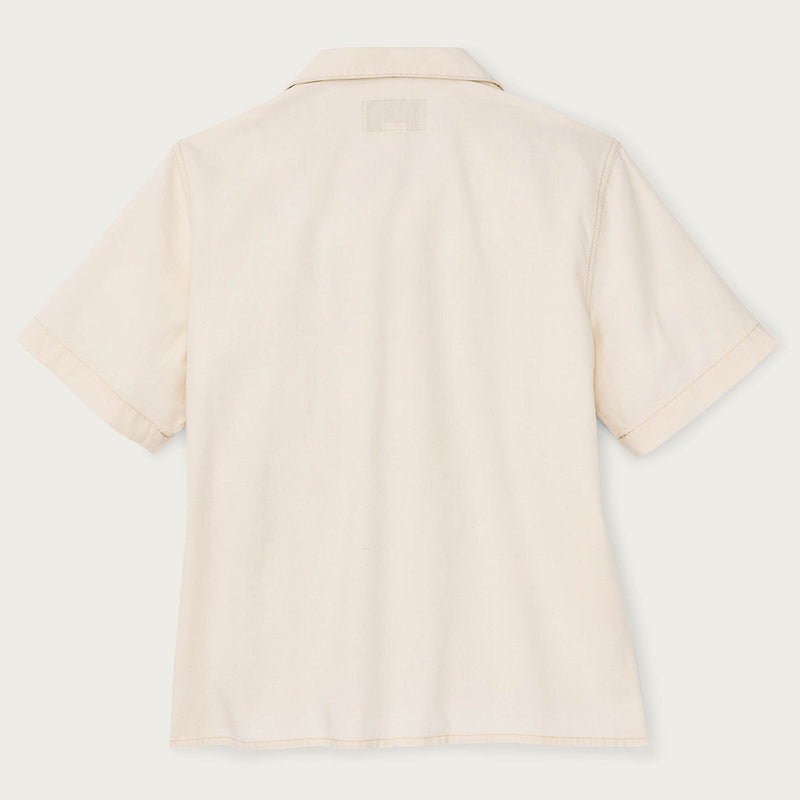 Women's camp shirt von Filson | Natural seed (White)