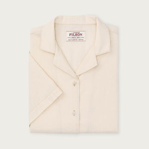 Women's camp shirt von Filson | Natural seed (White)