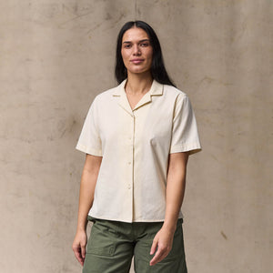 Women's camp shirt von Filson | Natural seed (White)