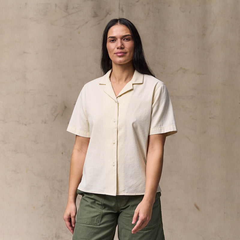 Women's camp shirt von Filson | Natural seed (White)