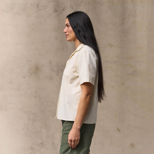 Women's camp shirt von Filson | Natural seed (White)