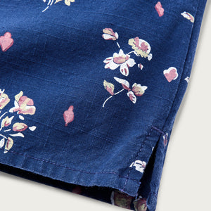 Women's camp shirt von Filson | Indigo / floral (Blue)