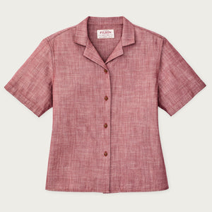 Women's camp shirt von Filson | Red rock (Red)