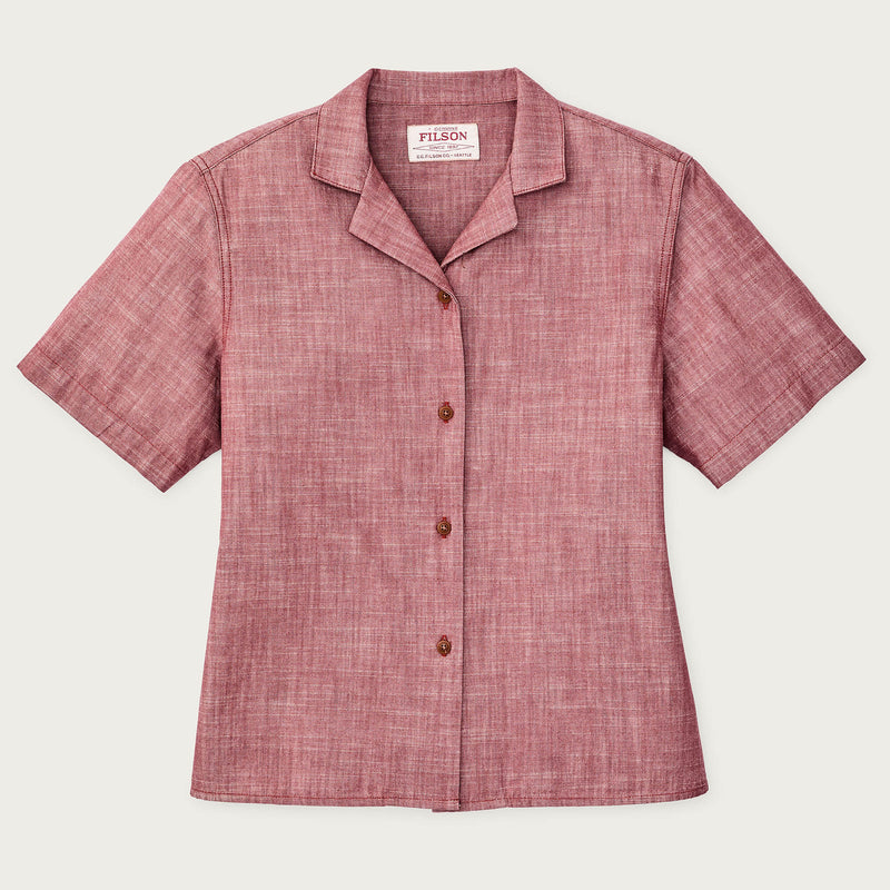 Women's camp shirt von Filson | Red rock (Red)