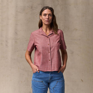 Women's camp shirt von Filson | Red rock (Red)