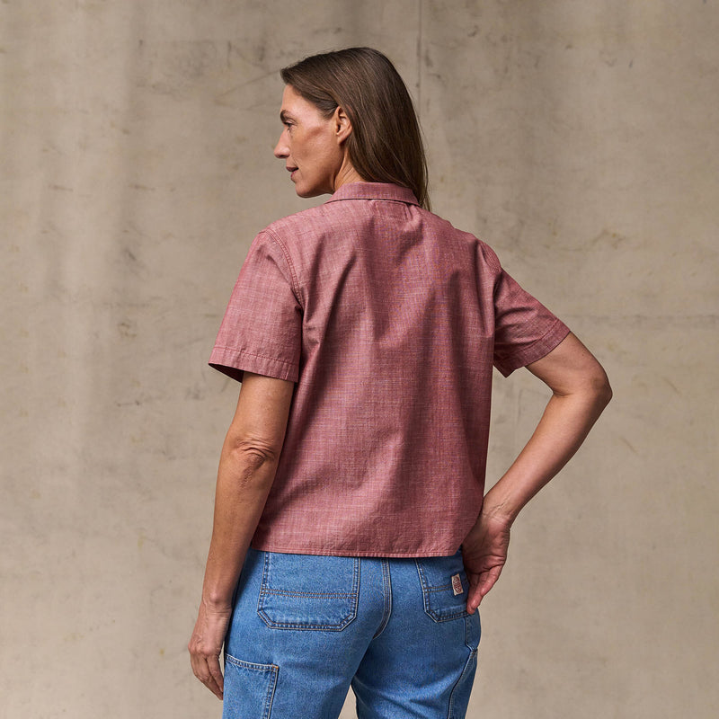 Women's camp shirt von Filson | Red rock (Red)