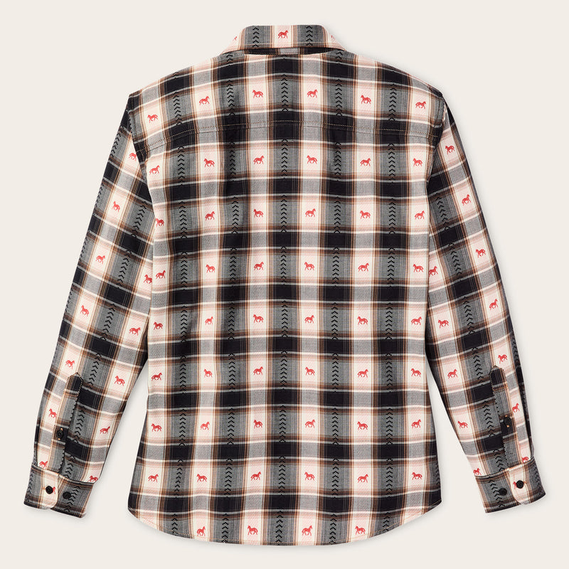 Women's ranch shirt by Filson | Cream print (Multicolor)