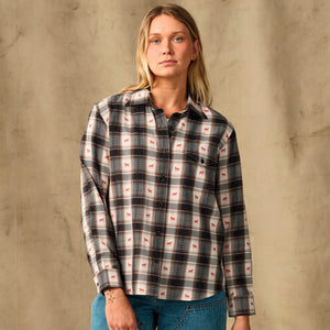 Women's ranch shirt by Filson | Cream print (Multicolor)