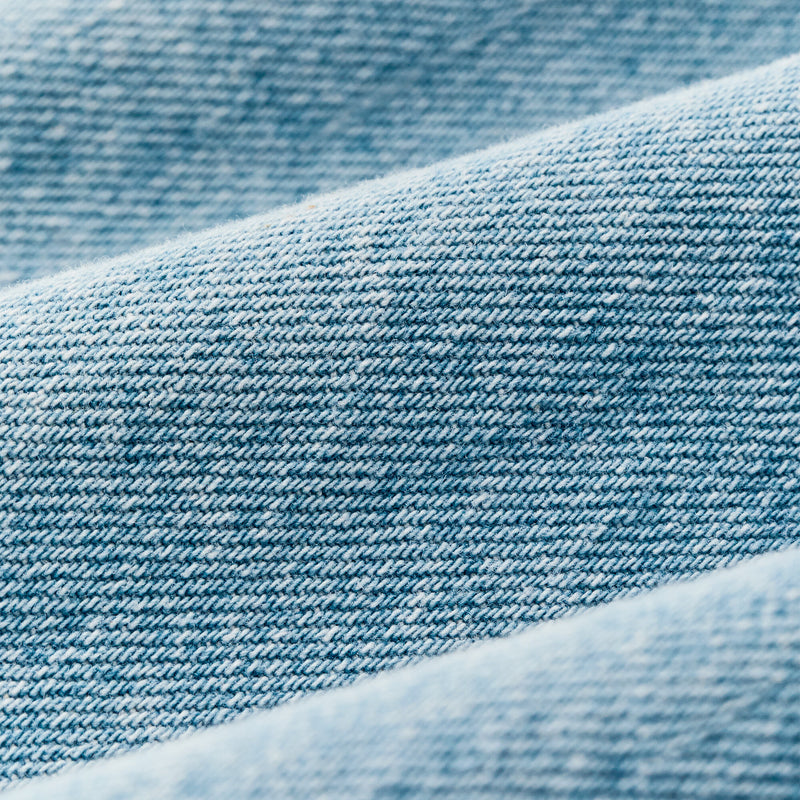 Women's embroidered denim shirt von Filson | Pale indigo (Blue)