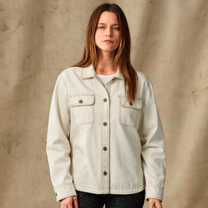 Women's denim shirt by Filson | Natural seed (White)